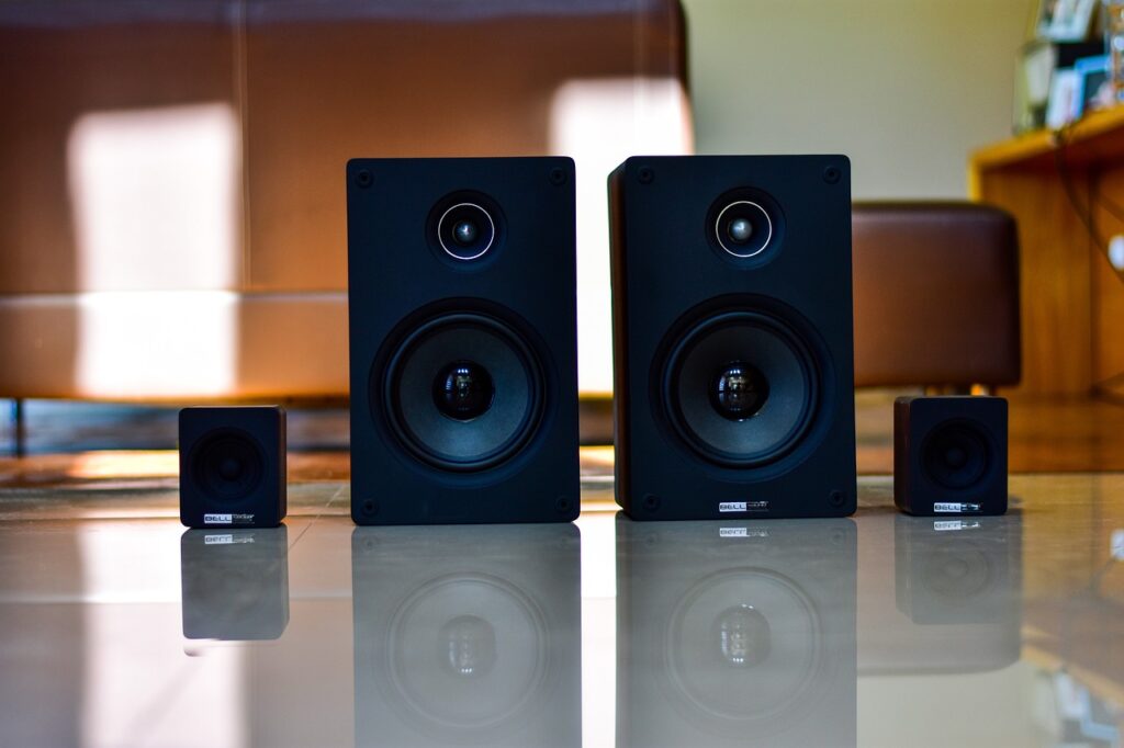 speakers, blacks, sound