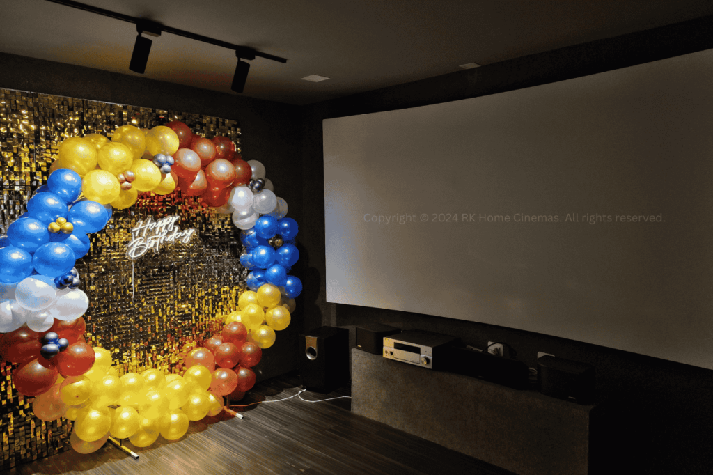 Private Curved Screen Theatre